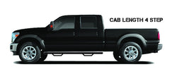 N-Fab Nerf Step 15.5-17 Dodge Ram 1500 Quad Cab - Gloss Black - Cab Length - 3in