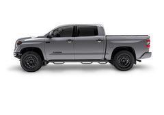 N-Fab Nerf Step 16-17 Nissan Titan Crew Cab 5.7ft Bed - Tex. Black - W2W - Bed Access - SRW - 3in