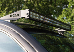 N-Fab Roof Mounts 09-17 Dodge Ram 2500/3500 10-14 1500 - Gloss Black - 50 Series