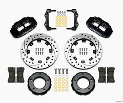 Wilwood Narrow Superlite 4R Front Kit 12.19in Drilled 82-86 Jeep CJ
