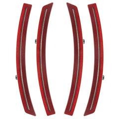 Oracle Chevrolet Corvette C7 Concept Sidemarker Set - Clear - Long Beach Red (WA405Y)