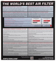 K&N 00 BMW X5 4.4L-V8 Drop In Air Filter