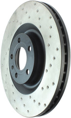 StopTech 04-09 Audi S4 Drilled Left Front Rotor