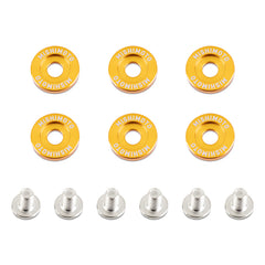 Mishimoto Large Fender Washer Kit (6pcs) - Gold
