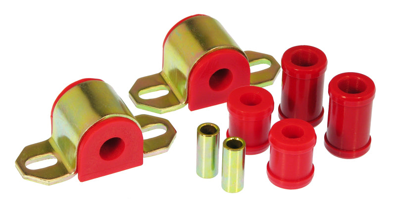 Prothane 67-81 Chevy Camaro/Firebird Rear Sway Bar Bushings - 11/16in 1-Bolt - Red