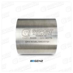 GESI G-Sport 400 CPSI GEN 2 EPA Compliant 4in x 4in High Output Substrate Only- 350-500HP