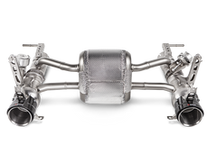 Akrapovic 16-17 Ferrari 488 GTB/488 Spyder Slip-On Line (Titanium) w/ Carbon Tips