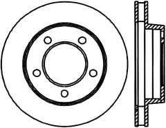 StopTech 76-93 Ford Bronco / F-150 SportStop Cryo Slotted & Drilled Front Left Rotor
