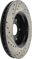 StopTech 11-12 Dodge Durango Sport Drilled & Slotted Front Driver-Side Brake Rotor