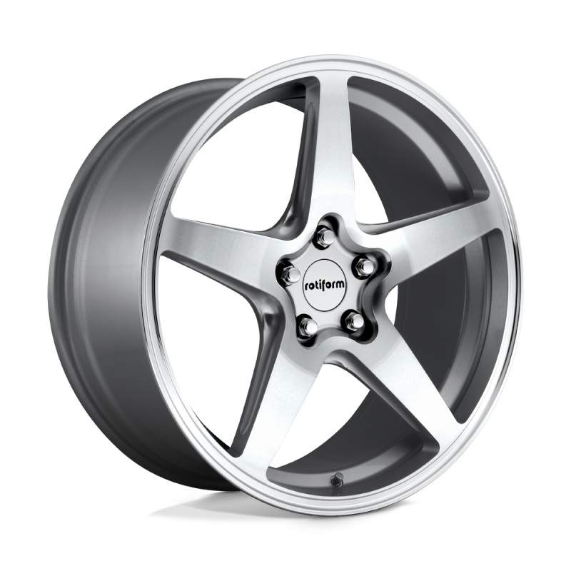 Rotiform R147 WGR Wheel 18x9.5 5x112 35 Offset - Gloss Silver