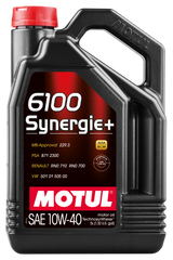 Motul 5L Technosynthese Engine Oil 6100 SYNERGIE+ 10W40 4X5L