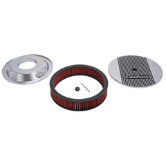 Edelbrock Air Cleaner Elite II 14In Diameter w/ 3In Element Polished