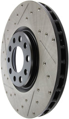 StopTech 13+ Dodge Dart Performance Slotted & Drilled Front Right Rotor