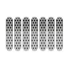 DV8 Offroad 1997-06 Jeep TJ Black Grille Inserts