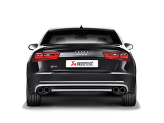 Akrapovic 13-17 Audi S6 Avant/Limousine (C7) Evolution Line Cat Back (Titanium) w/ Carbon Tips