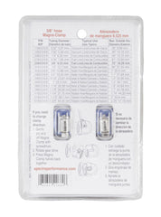 Spectre Magna-Clamp Hose Clamps 3/8in. (2 Pack) - Blue