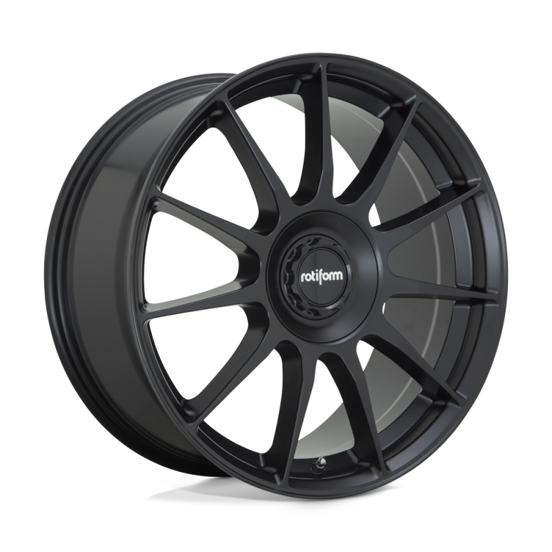 Rotiform R168 DTM Wheel 19x8.5 5x108/5x114.3 45 Offset - Satin Black