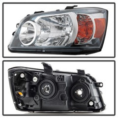 Xtune Toyota Highlander 04-06 (Non Hybrid Models) OEM Style Headlights Chrome HD-JH-THIGH04-AM-C