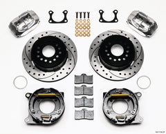 Wilwood Forged Dynalite P/S P-B Kit Drilled Polished Big Ford 2.36in Offset
