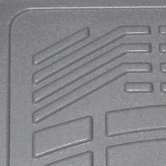 Westin 12-15 Toyota Tacoma Reg/Access/Dbl Cab (double hook) Wade Sure-Fit Floor Liners Front - Gray