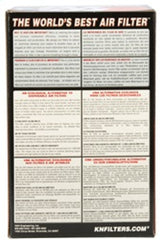 K&N 81-82 Yamaha XJ400 / 81-83 XJ550 Maxim /Seca/ 86-91 YX600 Radian Replacement Air Filter
