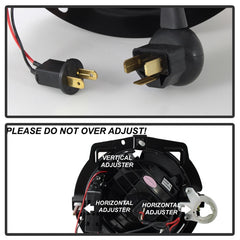 Spyder Mercedes Benz W463 2002-2006 LED Headlights - Black HD-YD-MBW463-BK