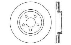 StopTech 05-09 Chrysler 300 (5.7L V8 exc SRT-8) Rear Left Slotted & Drilled Rotor