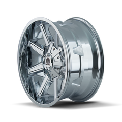 Mayhem 8104 Arsenal 20x9 / 8x165.1 BP / 0mm Offset / 130.8mm Hub Chrome Wheel