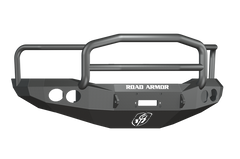 Road Armor 06-08 Dodge 1500 Stealth Front Winch Bumper w/Lonestar Guard - Tex Blk