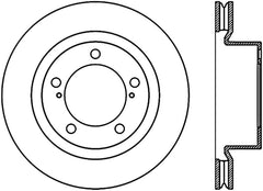 Stoptech 08-11/13-18 Toyota Land Cruiser Front Premium High Carbon Cryo Brake Rotor