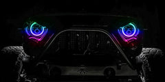 Oracle Jeep Wrangler JL/Gladiator JT 7in. High Powered LED Headlights (Pair) - Dynamic - Dynamic