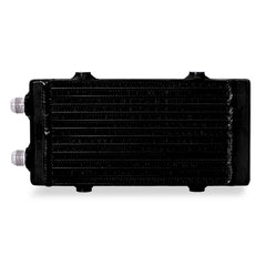 Mishimoto Universal Small Bar and Plate Dual Pass Black Oil Cooler