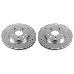 Power Stop 11-16 Buick LaCrosse Front Evolution Drilled & Slotted Rotors - Pair