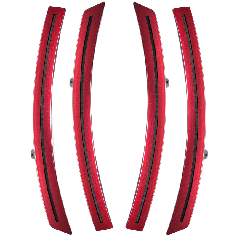 Oracle Chevrolet Corvette C7 Concept Sidemarker Set - Tinted - Crystal Red Tintcoat (GBE)