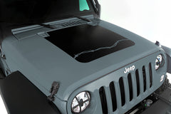 Rugged Ridge Hood Decal Barbed Wire 07-18 Jeep Wrangler