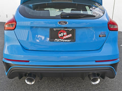 aFe Takeda 3in 304 SS Axle-Back Exhaust System w/ Polished Tip 16-18 Ford Focus RS 2.3L (t)