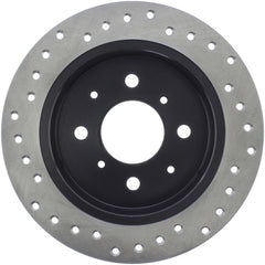 StopTech Acura & Honda Civic/Del Sol Drilled Left Rear Rotor