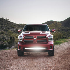 Rigid Industries 13-18 Dodge Ram 1500 Bumper Mount 40in E / Radiance+ / SR-Series