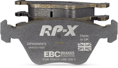 EBC Racing 98-05 Porsche 911 (996) Carrera 2 3.4L (Cast Iron Rotor Only) RP-X Front Brake Pads